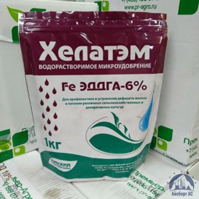 Удобрение ХЕЛАТЭМ Fe 6 Fe EDDHA (ЭДДГА) 6 % купить в Пензе