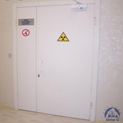 Рентгенозащитная алюминиевая дверь 1070х2080-1 мм купить в Пензе